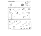 Goodman GMP050-3 blower/misc.electrical/drain trap diagram