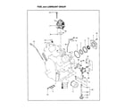Robin America EH63 fuel and lubricant group diagram