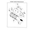 Robin America EH64 muffler/top mount/side outlet diagram