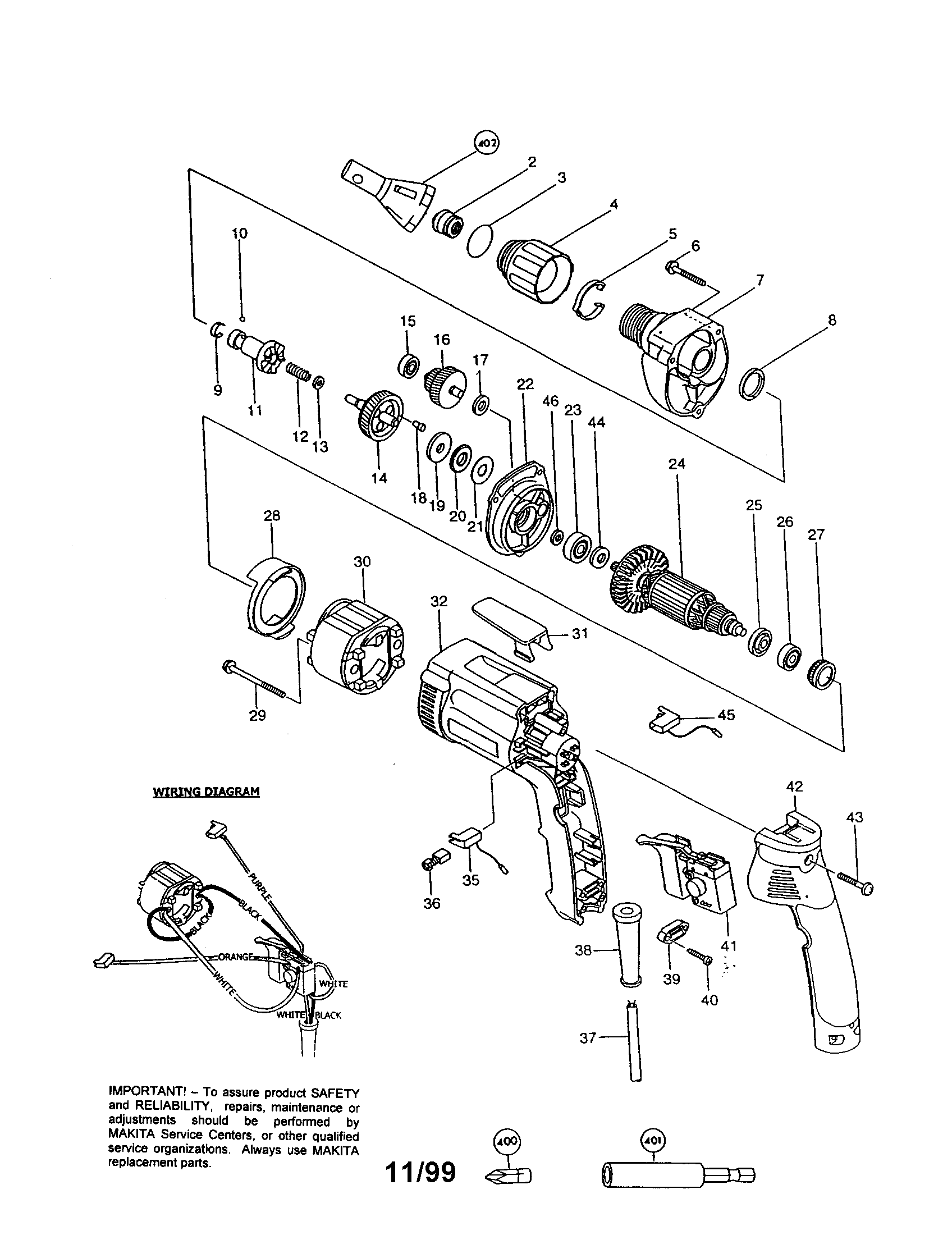 Drywall screwdriver
