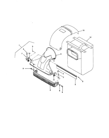 6.5 h.p. chipper-shredder vacuum
