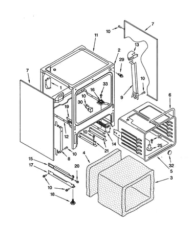 Oven chassis