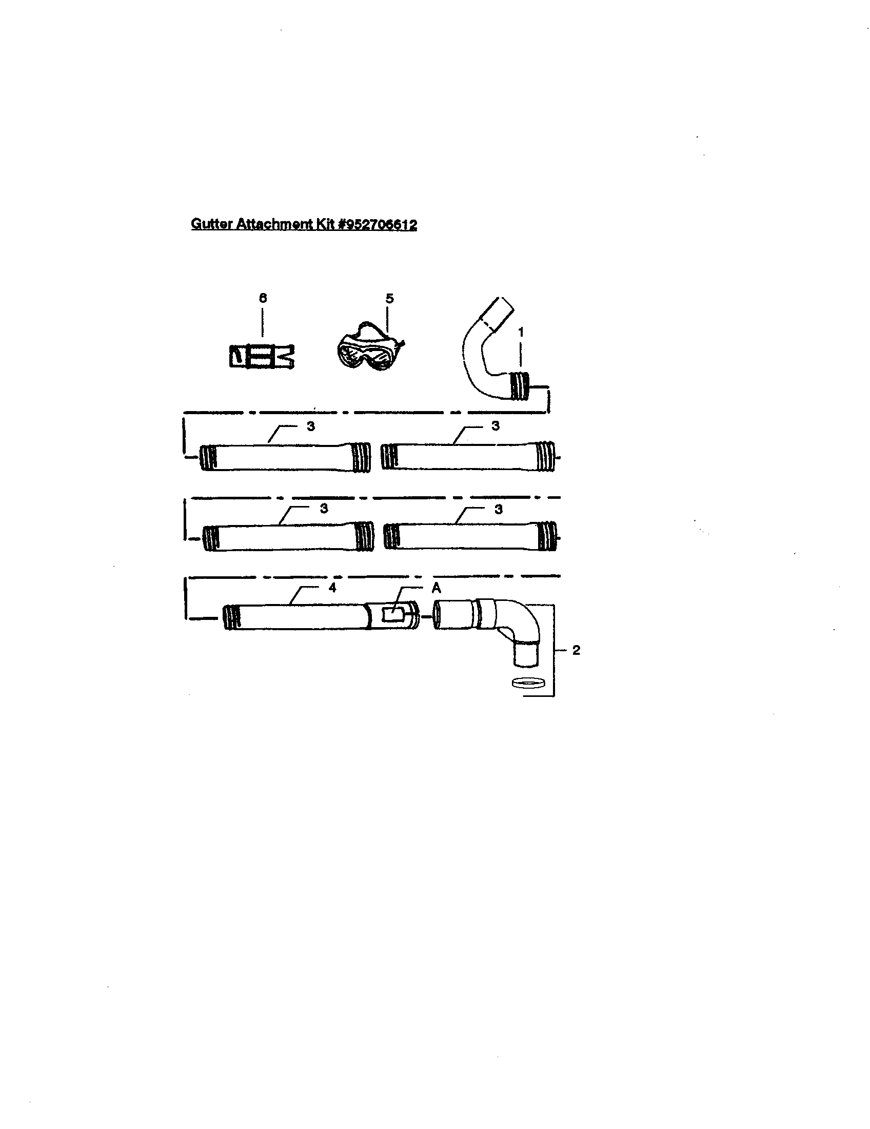 Gutter attachment kit