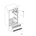 Amana ESU17HW/P1179610WW freezer compartment diagram