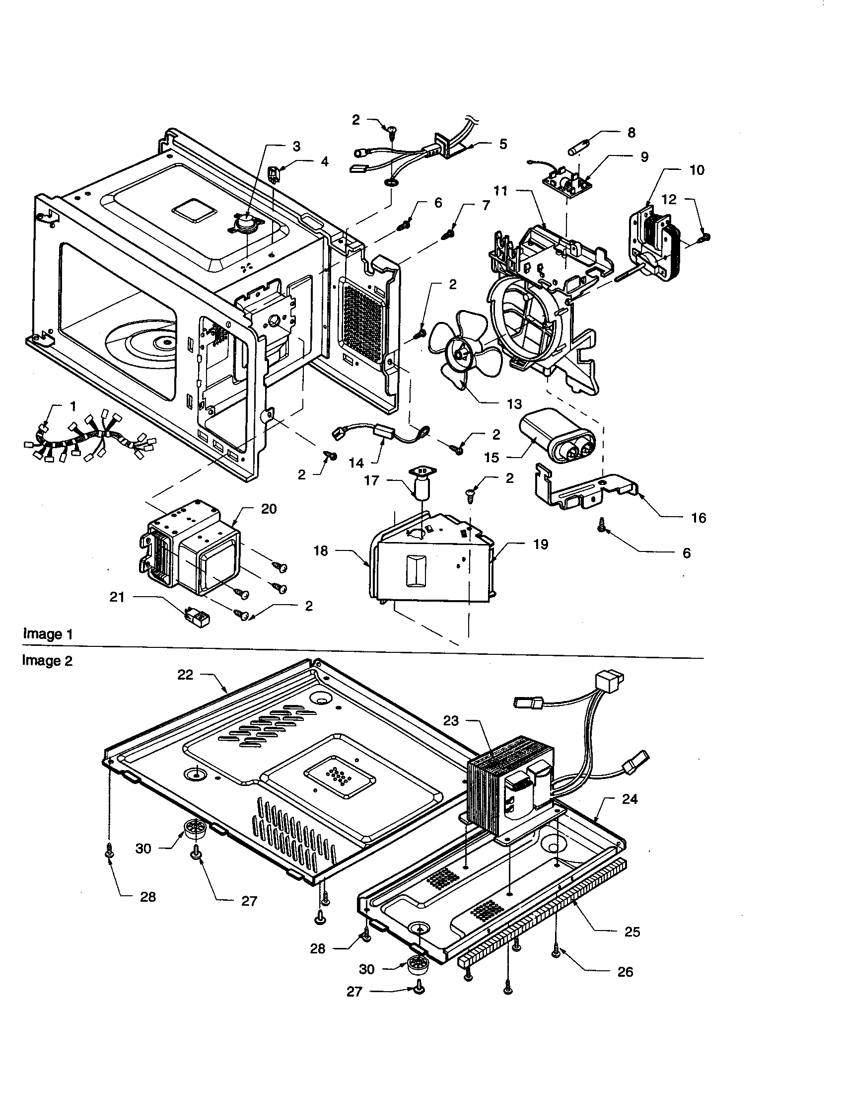 Interior and base plate