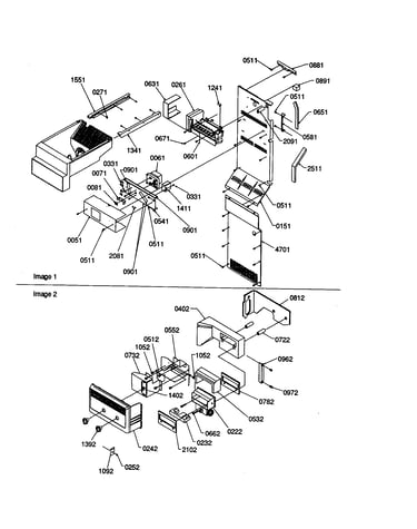 Ice maker/control assembly