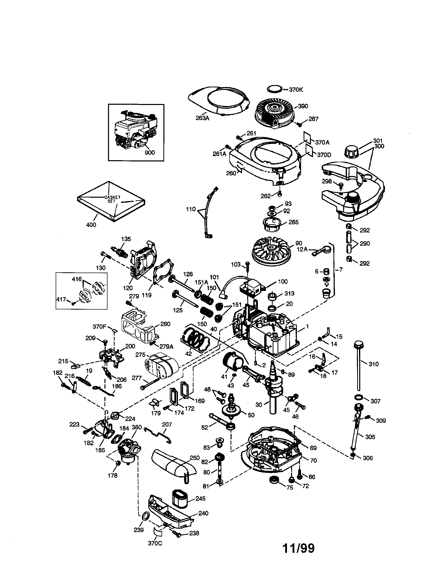 Craftsman 4-cycle engine