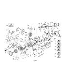 Chain saw engine