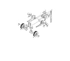 Craftsman 917292403 wheel and depth stake assembly diagram