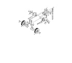 Craftsman 917292392 wheel and depth stake assembly diagram