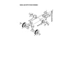 Craftsman 917292381 wheel and depth stake assembly diagram