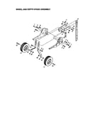 Wheel and depth stake assembly