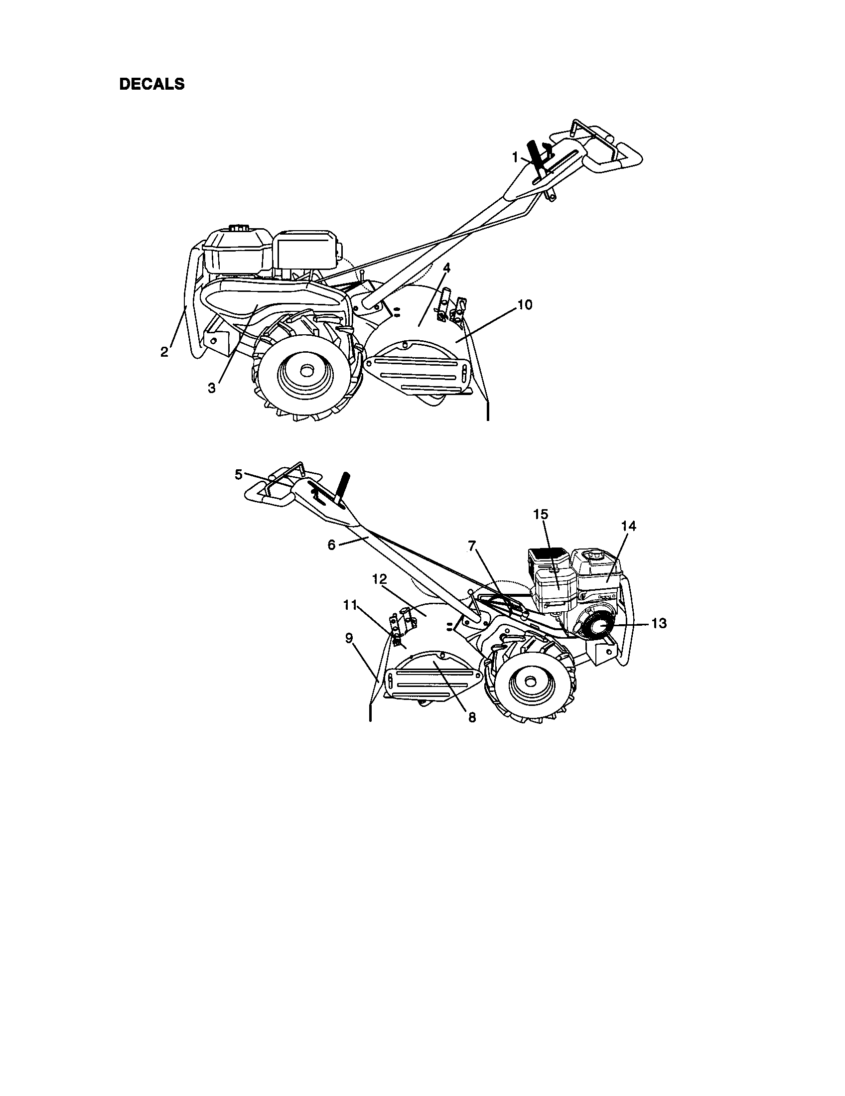 Craftsman tiller parts model 917 hotsell