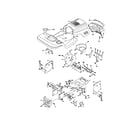 Craftsman 917270960 chassis and enclosures diagram