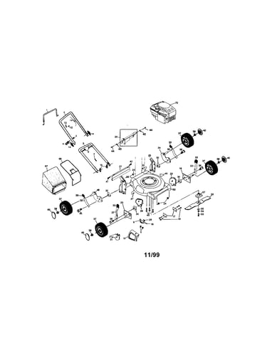 Rotary lawn mower
