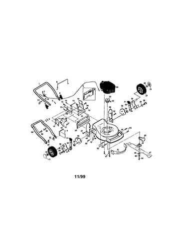 Rotary lawn mower
