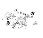 Craftsman 917379582 wheel and tire assembly diagram