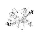 Craftsman 917377424 rotary lawn mower diagram