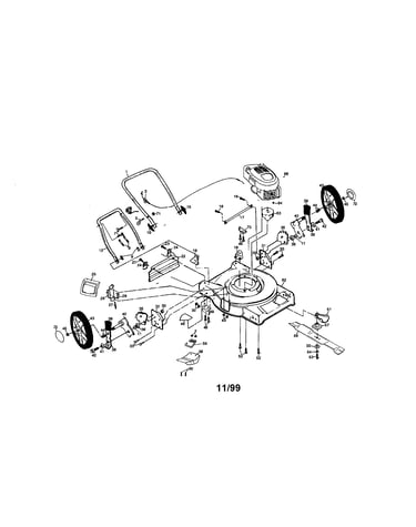 Rotary lawn mower