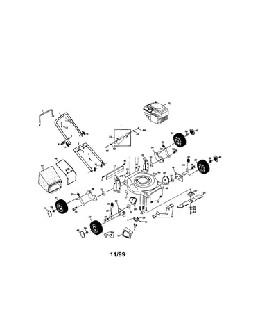 Rotary lawn mower