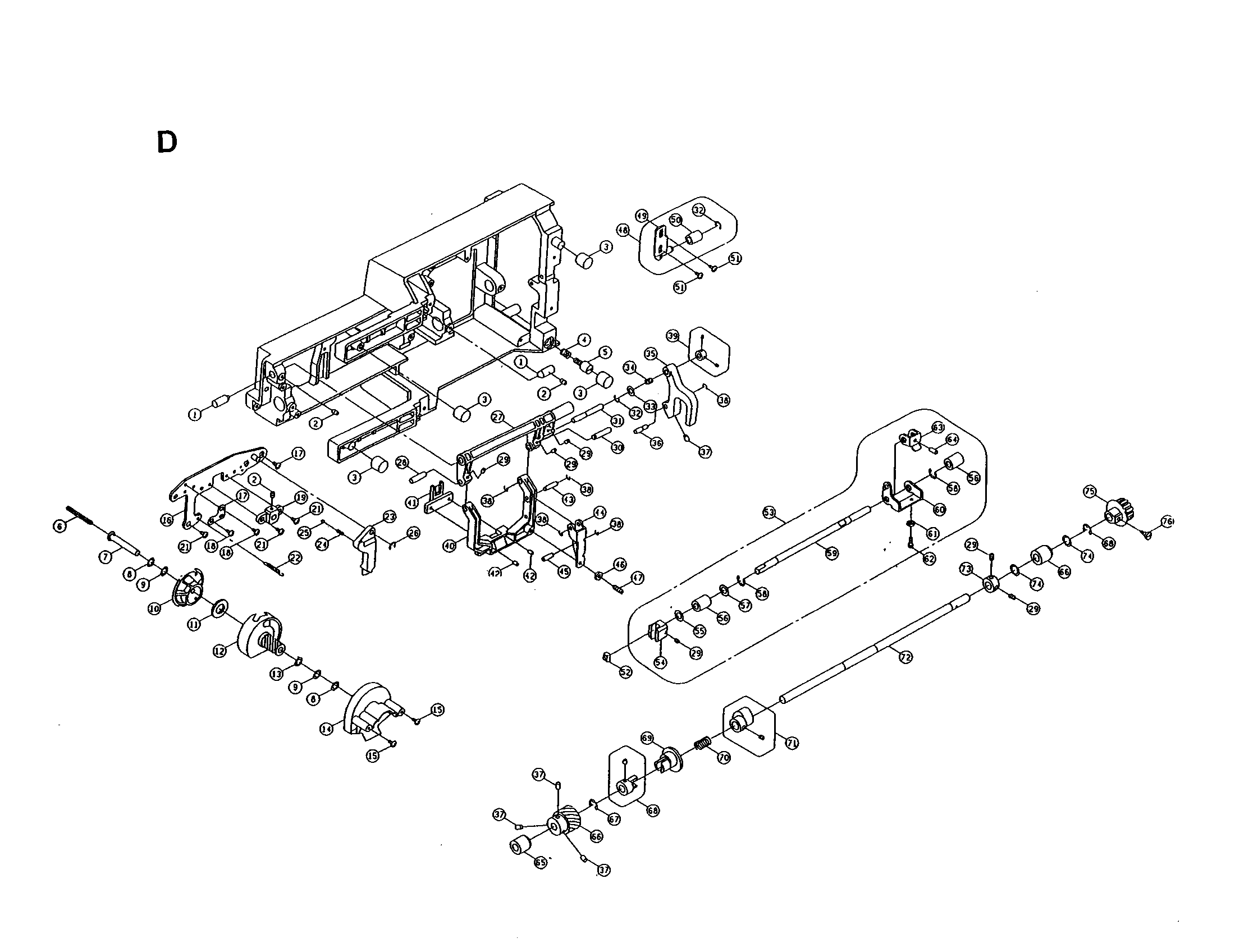 BOBBIN SHAFT