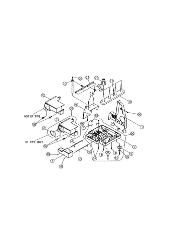 Motor and side cover
