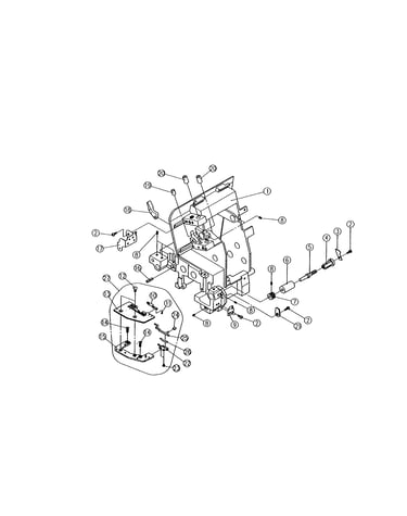 Machine frame