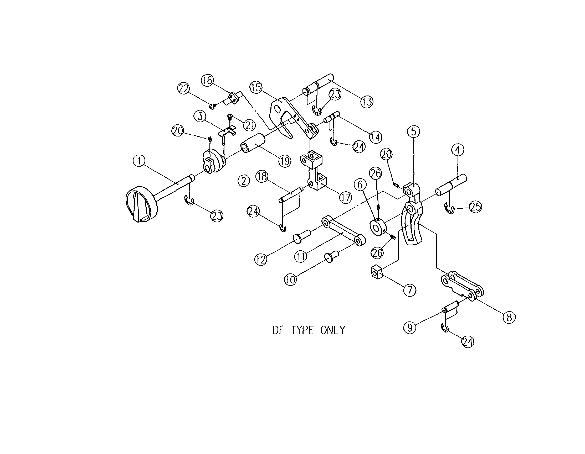 DIFFERENTIAL FEED DIAL