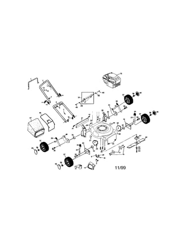 Rotary lawn mower