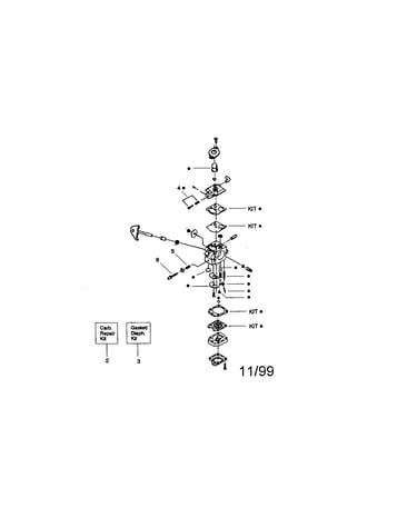 Carburetor kit #530069754-wa226