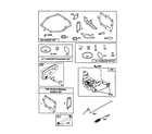 Craftsman 917388391 carburetor gasket kit diagram