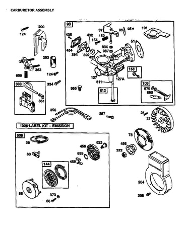 Carburetor assembly