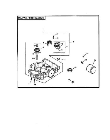 Oil pan/lubrication
