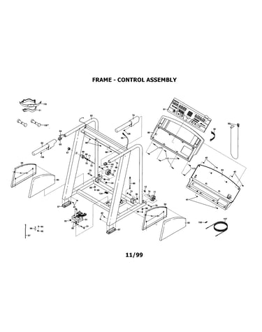 Frame/control assembly