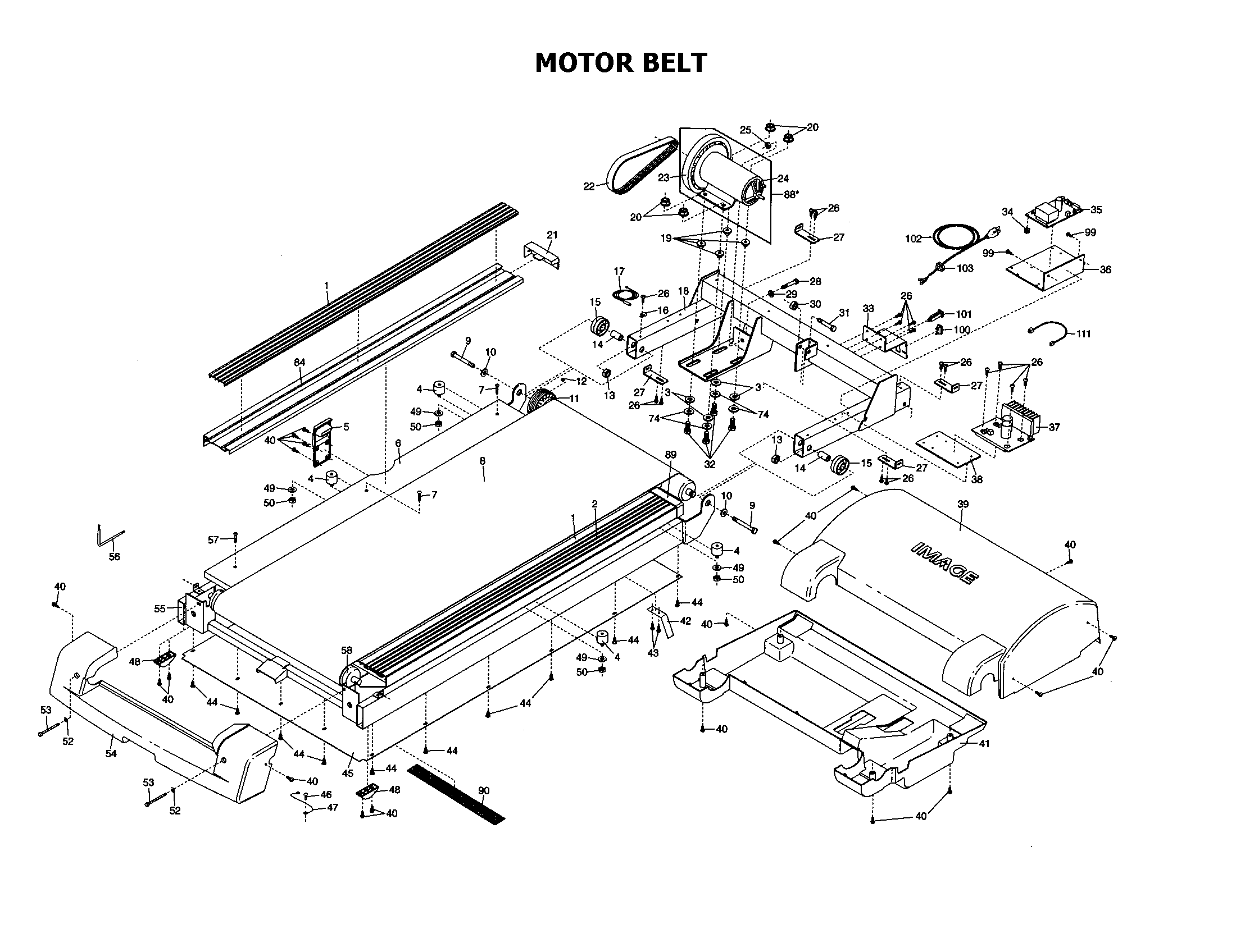 MOTOR BELT