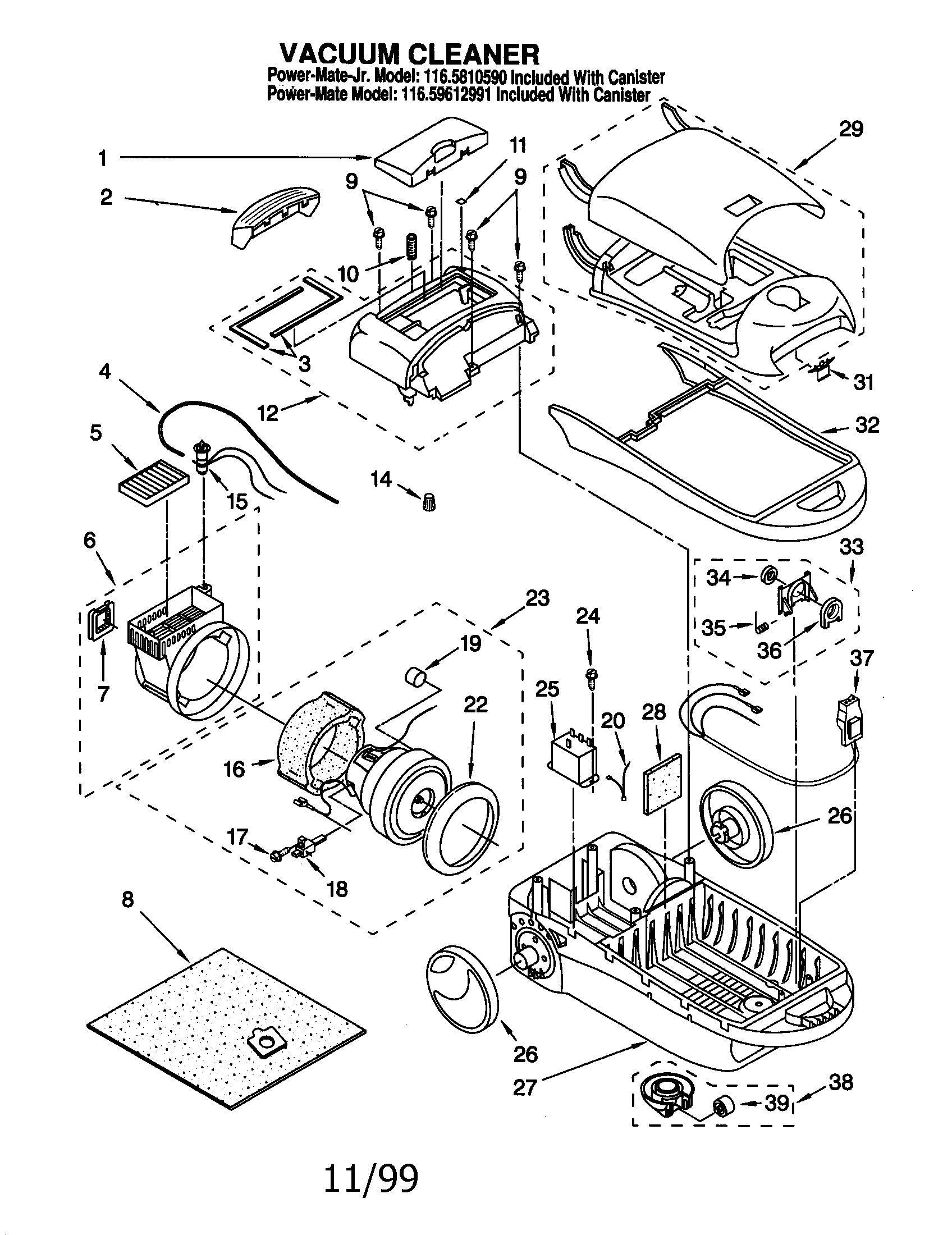 Vacuum clenaer