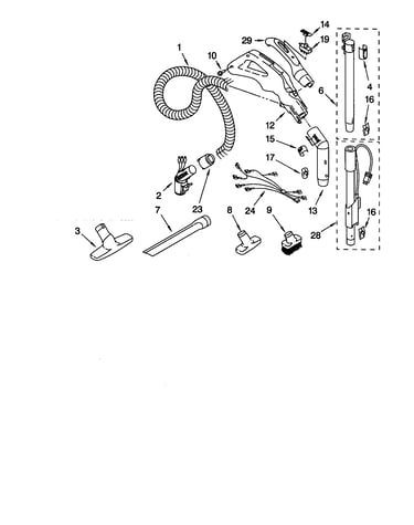 Hose and attachments