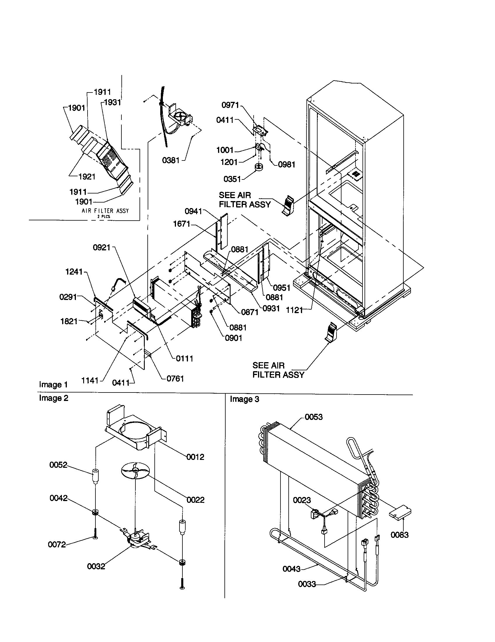 Evaporator area