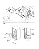 Crisper/deli frame/water filter