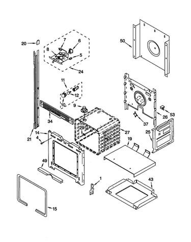 Upper oven