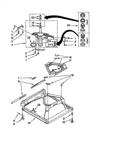 Machine base