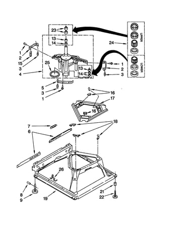 Machine base