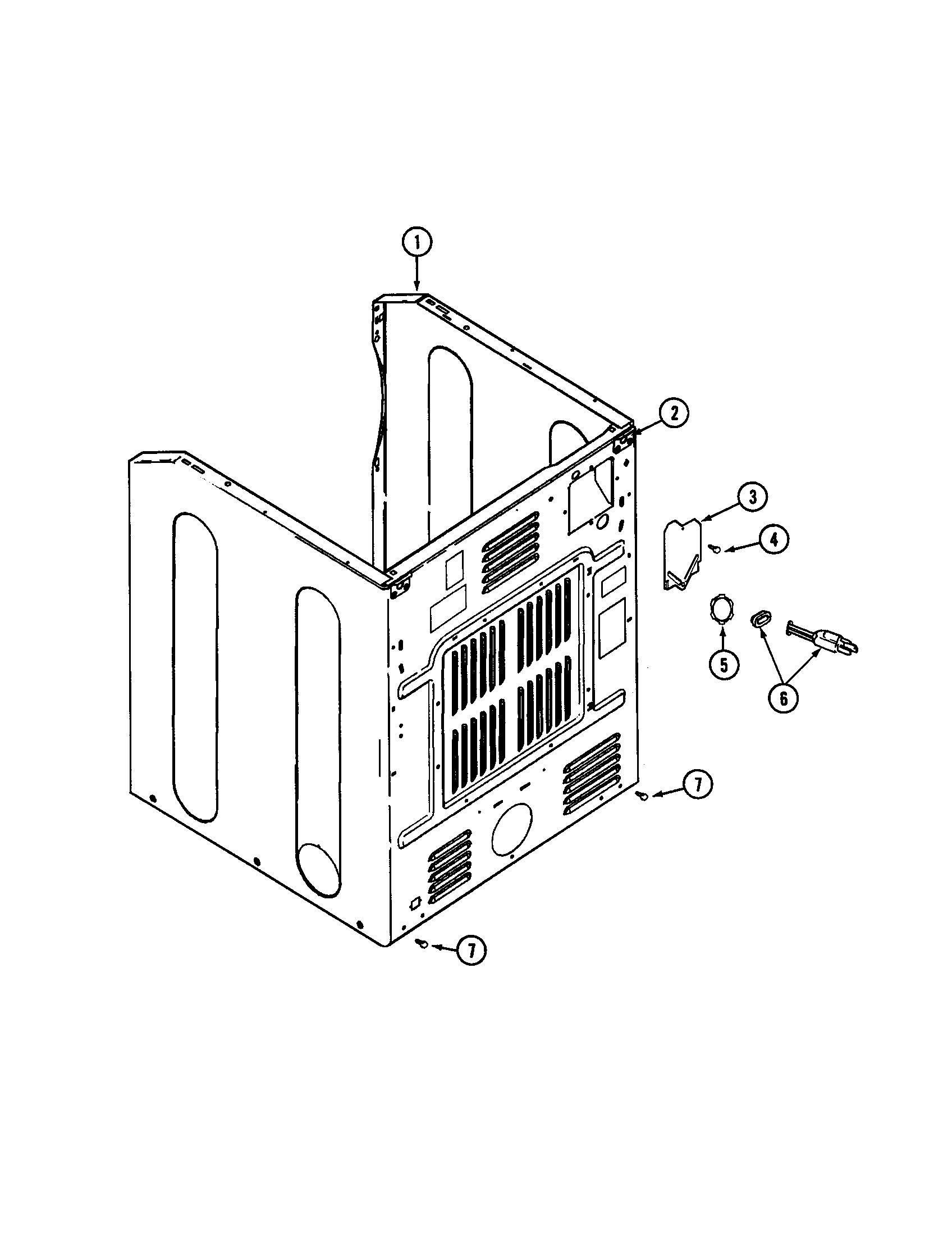 CABINET-REAR