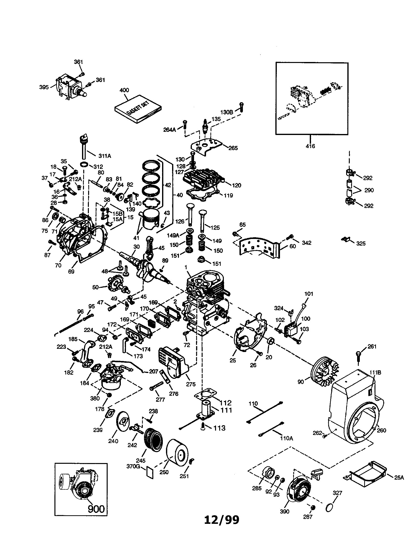 4-cycle engine