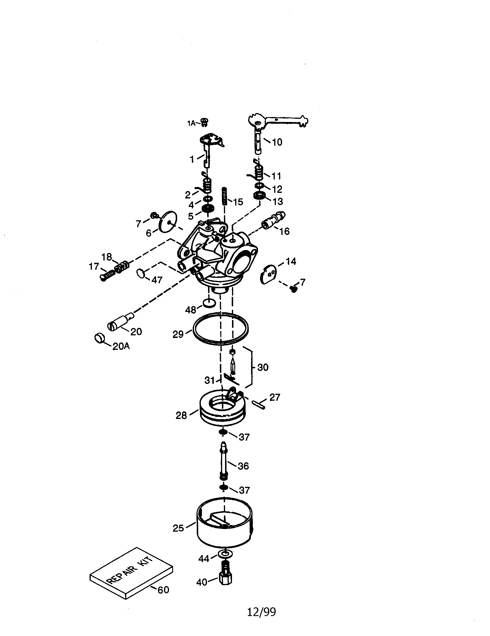 Carburetor 640260a