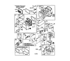 Briggs & Stratton 310707-0130-E3 cylinder assembly diagram
