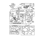 Briggs & Stratton 310707-0130-E3 air cleaner base diagram