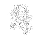 Craftsman C950-60901-0 mower housing suspension diagram