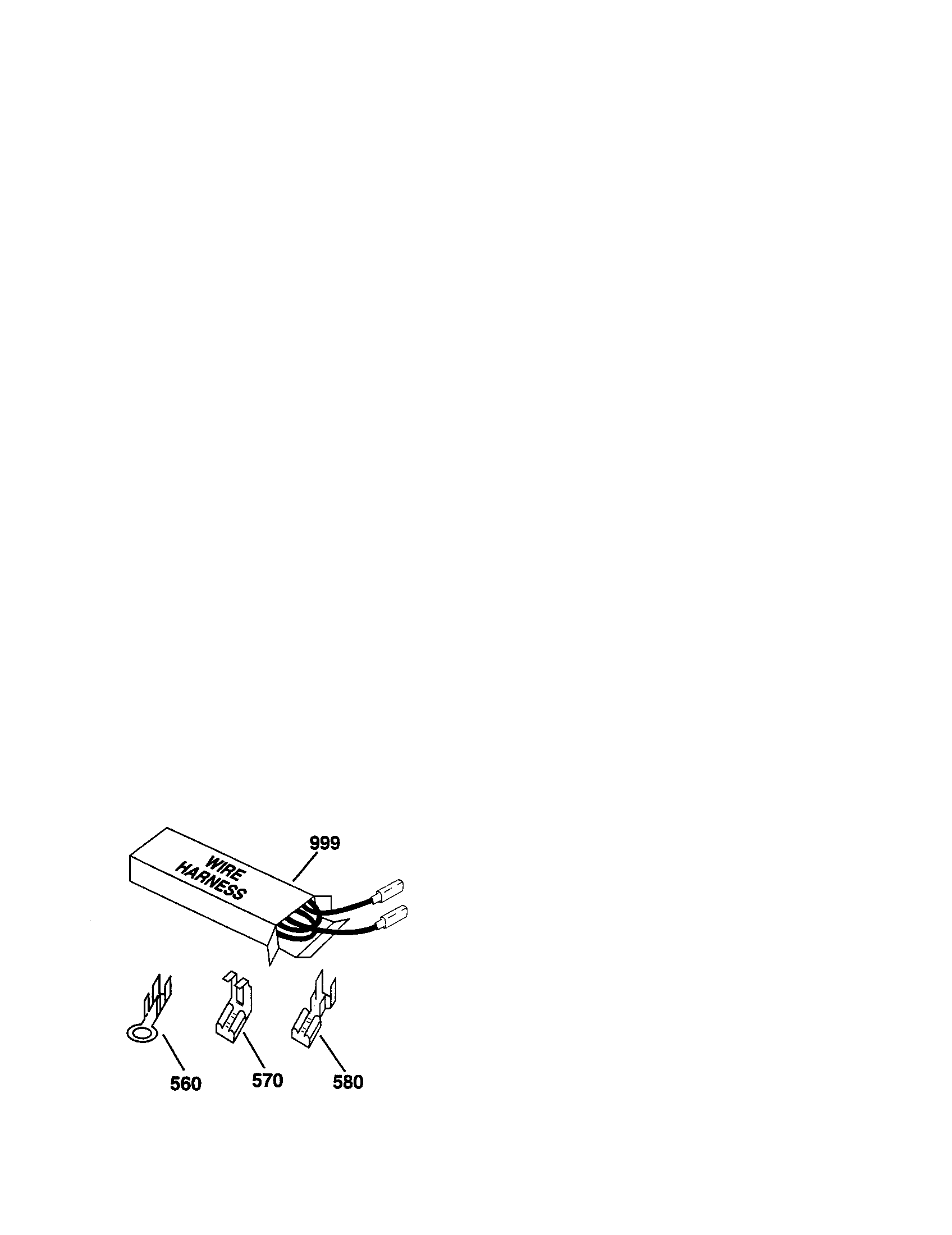 WIRE HARNESS AND COMPONENTS