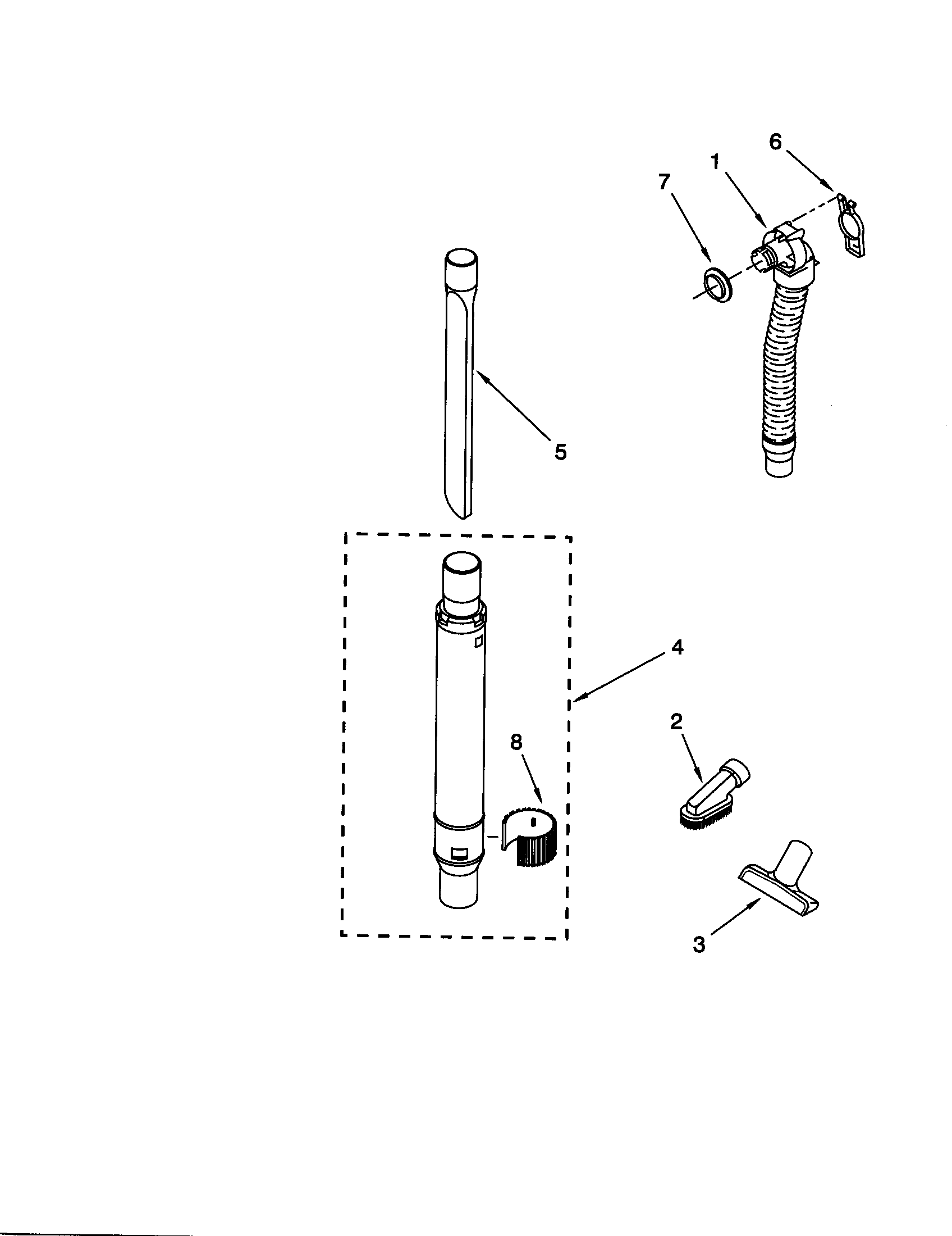 Hose and attachments